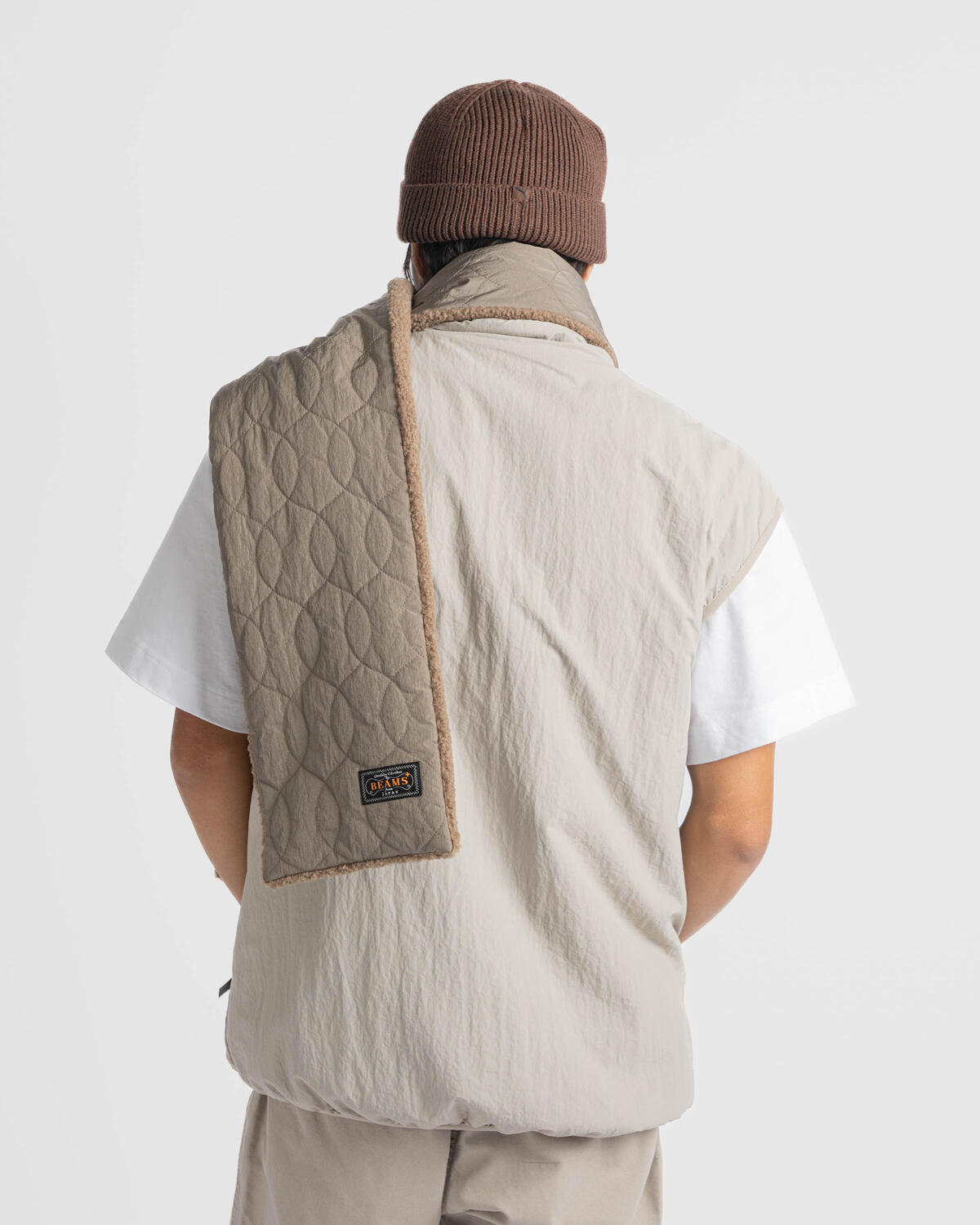 Beams+ Muffler Boa Quilt | 3845-0082-432-24 | AFEW STORE